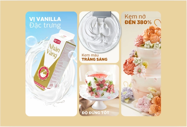 Kem làm bánh chất lượng cho cửa hàng: Tiêu chí lựa chọn và gợi ý sản phẩm phù hợp